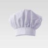 Gorro chef champiñón. Gorro con pliegues.