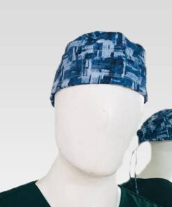 gorro antifluido cuadros. Majua Uniformes